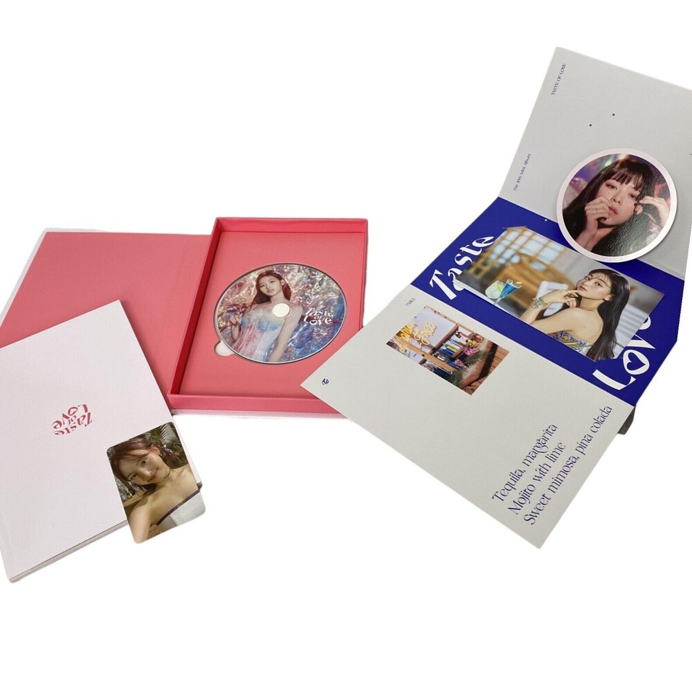 Korean POP Music TWICE Taste of Love 10th Mini  Group Album Official Kpop Girl